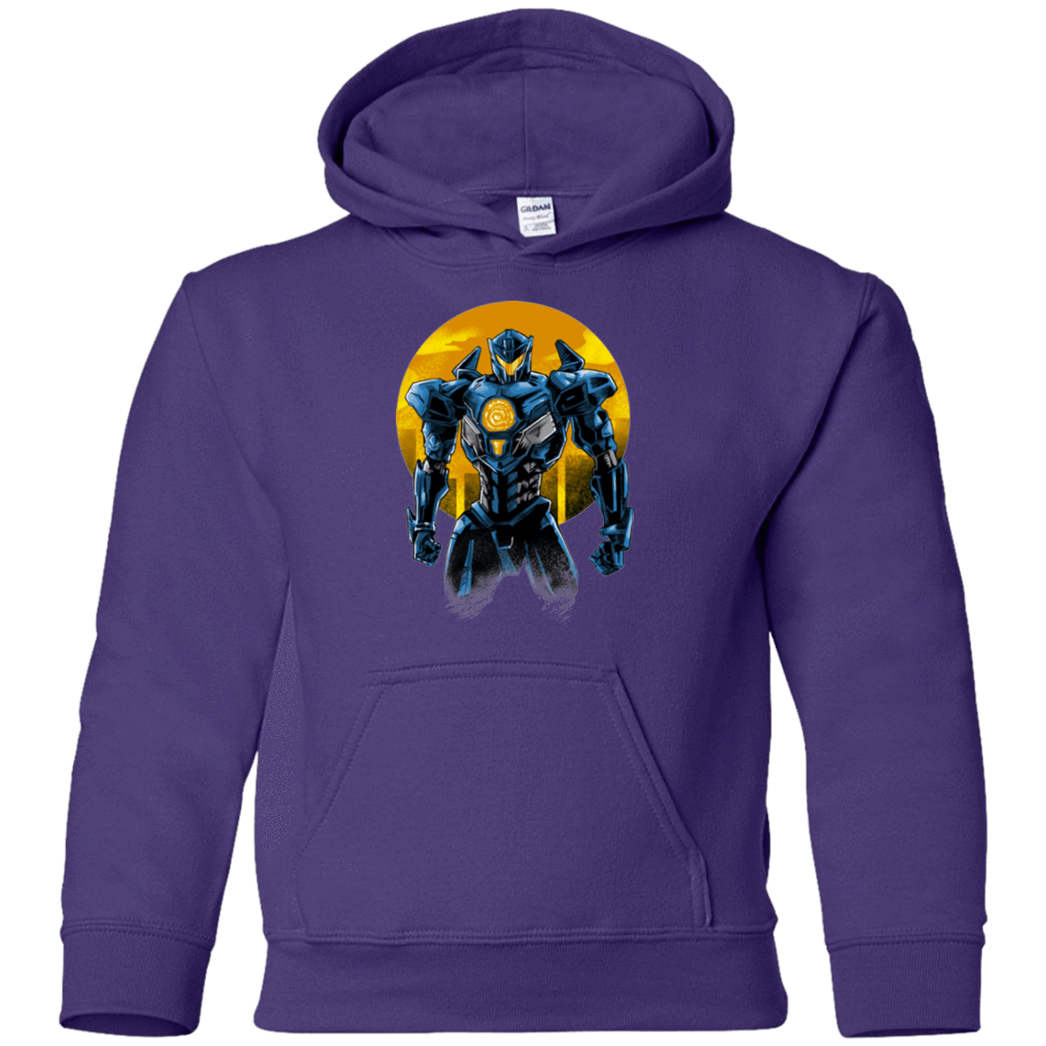 Sweatshirts Purple / YS Titan Avenger Youth Hoodie
