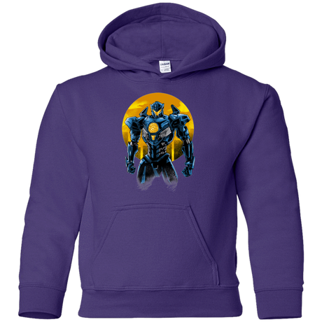 Sweatshirts Purple / YS Titan Avenger Youth Hoodie
