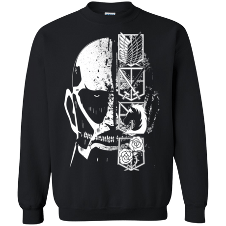 Sweatshirts Black / Small Titan Black Crewneck Sweatshirt