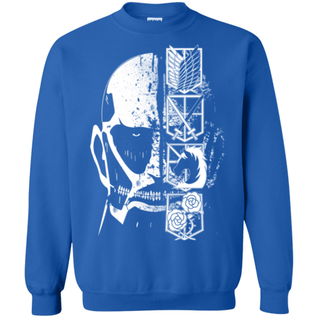 Sweatshirts Royal / Small Titan Black Crewneck Sweatshirt