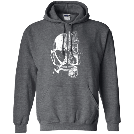 Sweatshirts Dark Heather / Small Titan Black Pullover Hoodie