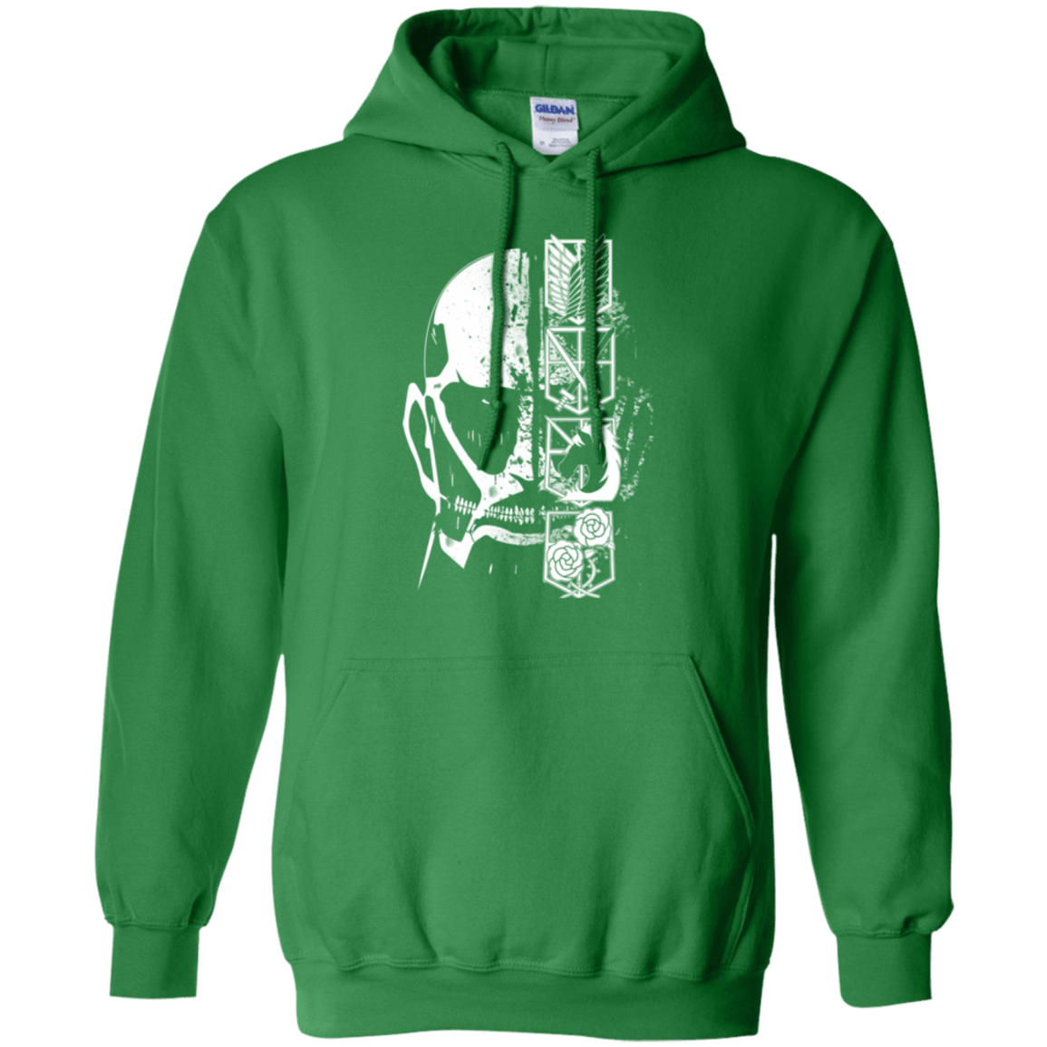 Sweatshirts Irish Green / Small Titan Black Pullover Hoodie