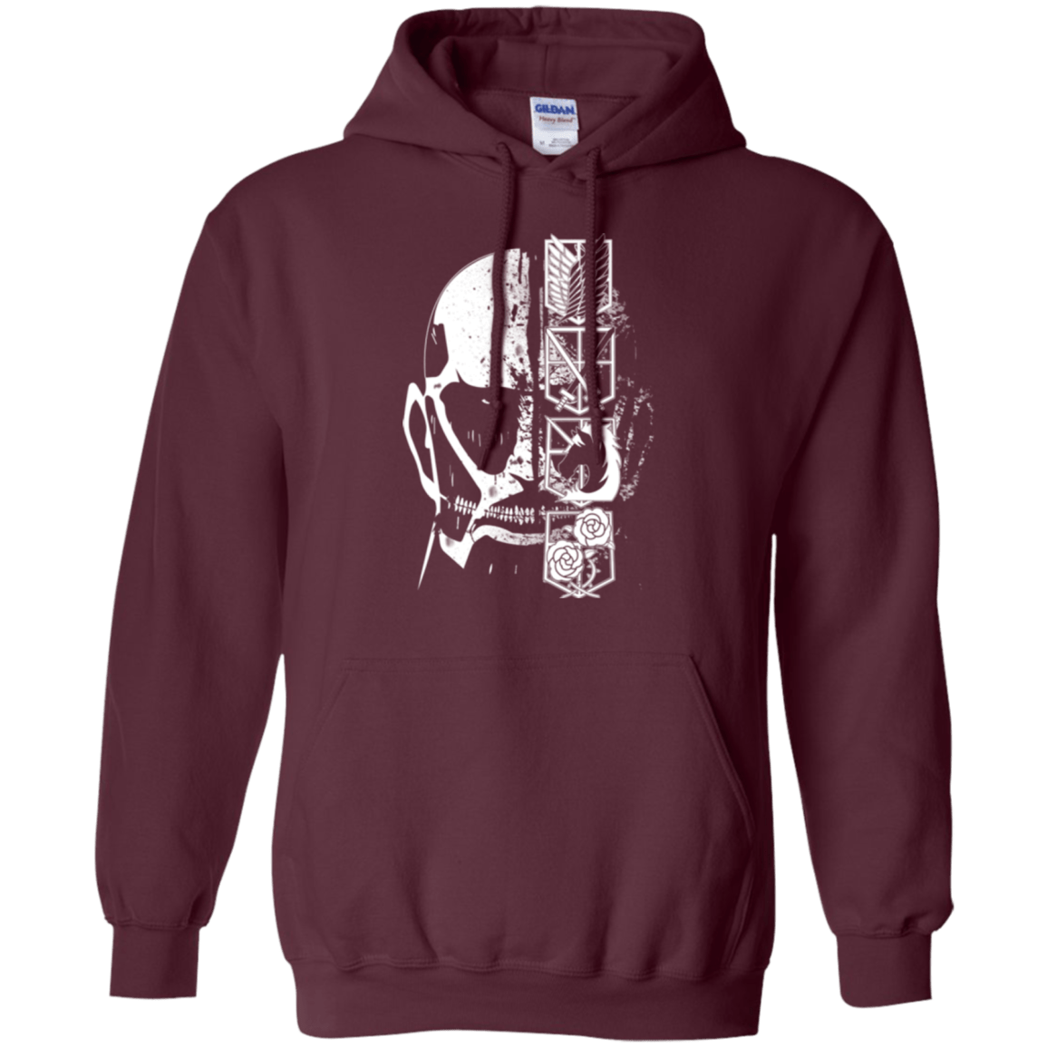 Sweatshirts Maroon / Small Titan Black Pullover Hoodie