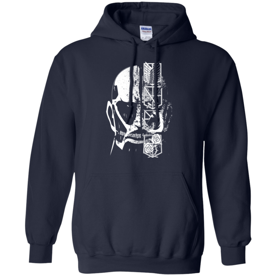 Sweatshirts Navy / Small Titan Black Pullover Hoodie