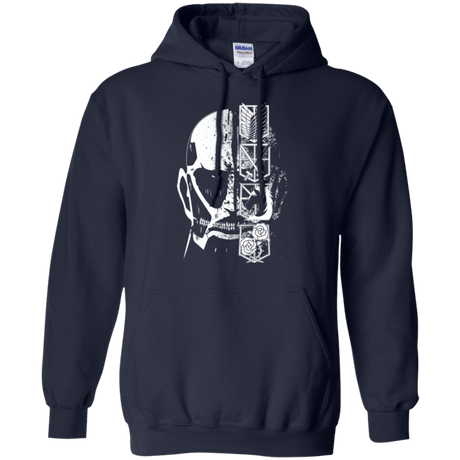 Sweatshirts Navy / Small Titan Black Pullover Hoodie