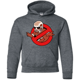 Sweatshirts Dark Heather / YS Titan Busters Youth Hoodie
