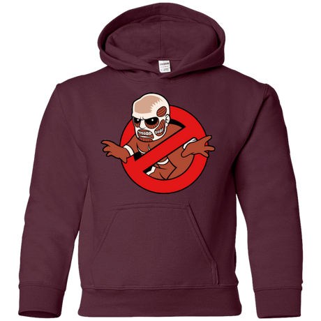 Sweatshirts Maroon / YS Titan Busters Youth Hoodie
