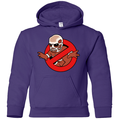 Sweatshirts Purple / YS Titan Busters Youth Hoodie