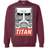 Sweatshirts Maroon / Small Titan Crewneck Sweatshirt