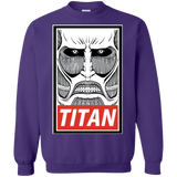 Sweatshirts Purple / Small Titan Crewneck Sweatshirt