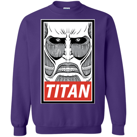 Sweatshirts Purple / Small Titan Crewneck Sweatshirt