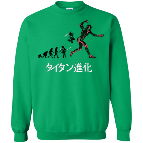 Sweatshirts Irish Green / Small Titan Evolution Crewneck Sweatshirt