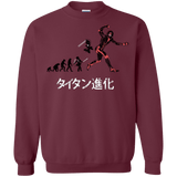 Sweatshirts Maroon / Small Titan Evolution Crewneck Sweatshirt