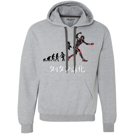 Sweatshirts Sport Grey / Small Titan Evolution Premium Fleece Hoodie