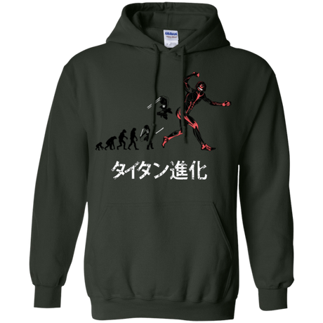 Sweatshirts Forest Green / Small Titan Evolution Pullover Hoodie