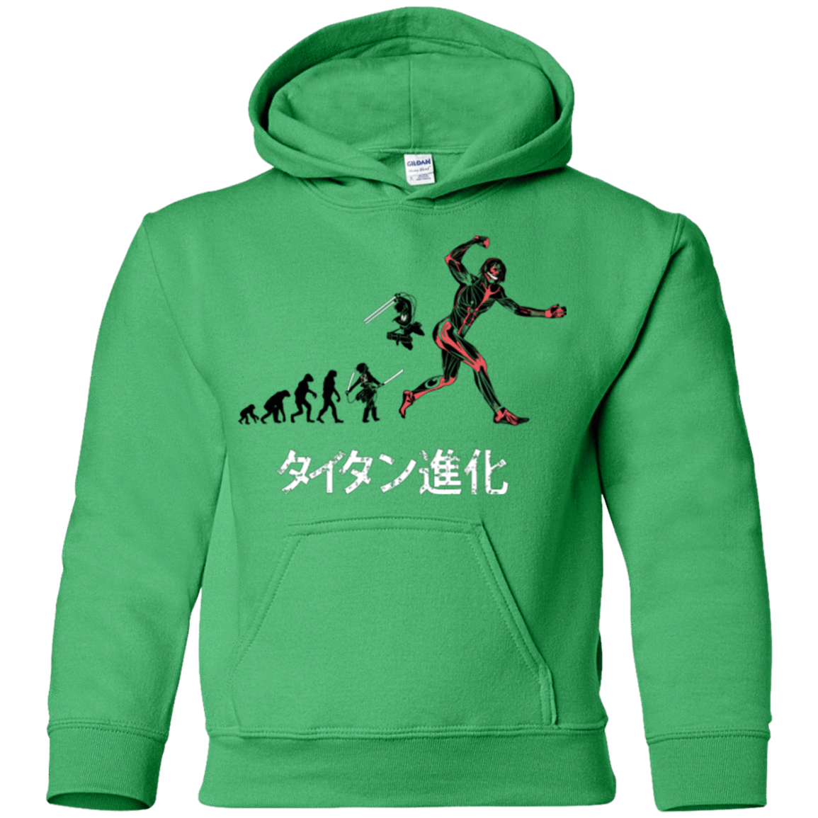 Sweatshirts Irish Green / YS Titan Evolution Youth Hoodie