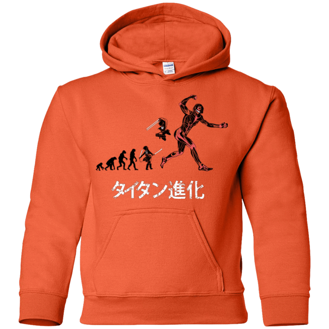 Sweatshirts Orange / YS Titan Evolution Youth Hoodie