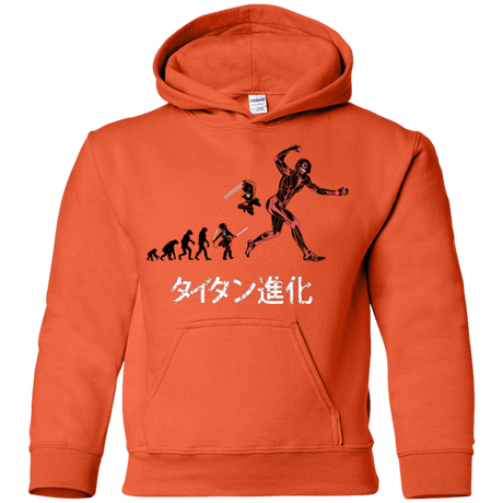 Sweatshirts Orange / YS Titan Evolution Youth Hoodie