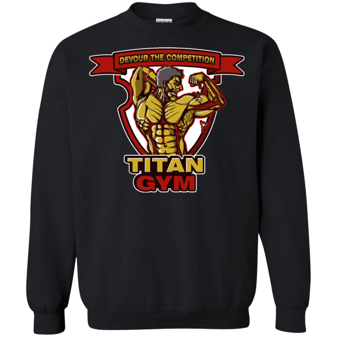 Sweatshirts Black / S Titan Gym Crewneck Sweatshirt