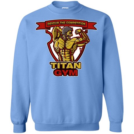 Sweatshirts Carolina Blue / S Titan Gym Crewneck Sweatshirt