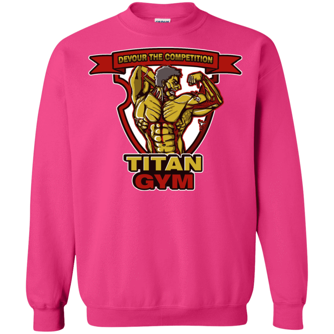 Sweatshirts Heliconia / S Titan Gym Crewneck Sweatshirt