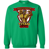 Sweatshirts Irish Green / S Titan Gym Crewneck Sweatshirt