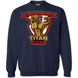 Sweatshirts Navy / S Titan Gym Crewneck Sweatshirt