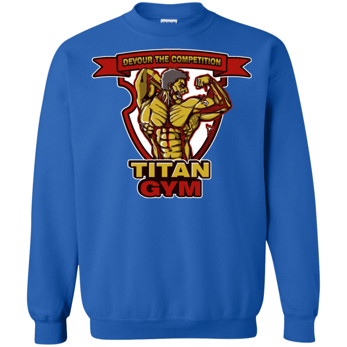 Sweatshirts Royal / S Titan Gym Crewneck Sweatshirt