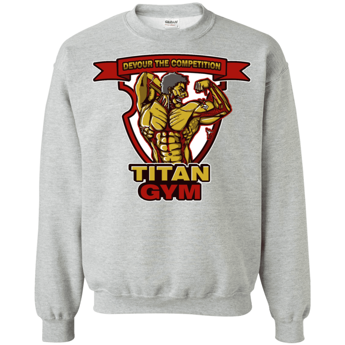 Sweatshirts Sport Grey / S Titan Gym Crewneck Sweatshirt