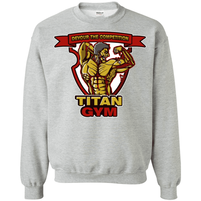 Sweatshirts Sport Grey / S Titan Gym Crewneck Sweatshirt