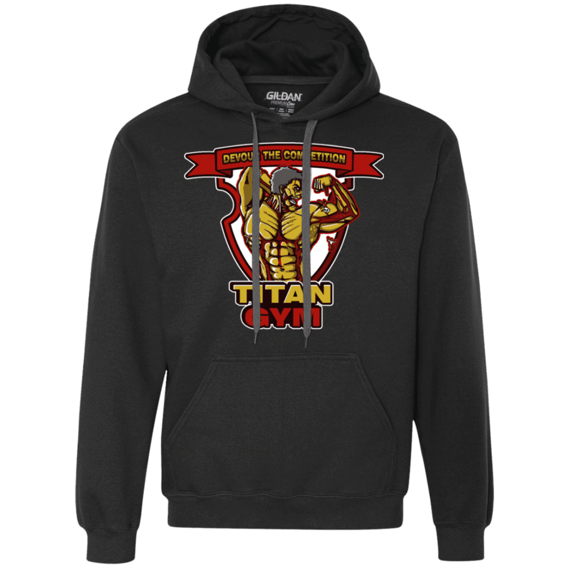 Sweatshirts Black / S Titan Gym Premium Fleece Hoodie