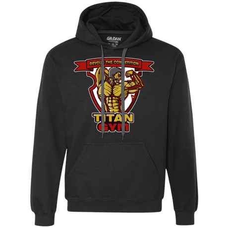 Sweatshirts Black / S Titan Gym Premium Fleece Hoodie