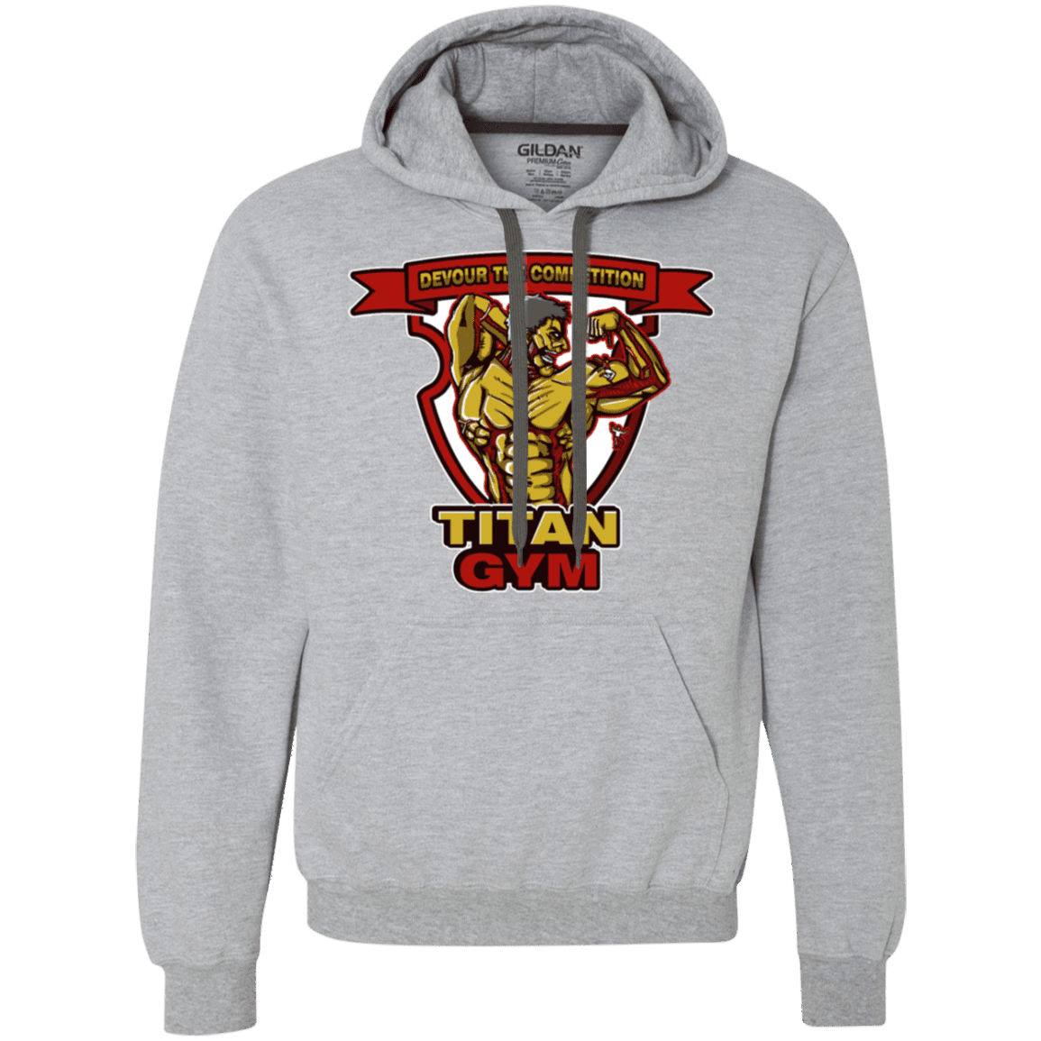 Sweatshirts Sport Grey / S Titan Gym Premium Fleece Hoodie