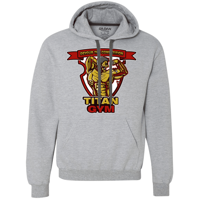 Sweatshirts Sport Grey / S Titan Gym Premium Fleece Hoodie