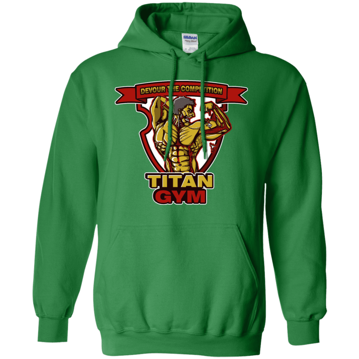 Sweatshirts Irish Green / S Titan Gym Pullover Hoodie