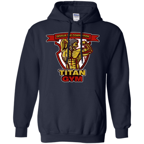 Sweatshirts Navy / S Titan Gym Pullover Hoodie