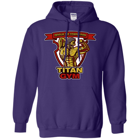 Sweatshirts Purple / S Titan Gym Pullover Hoodie