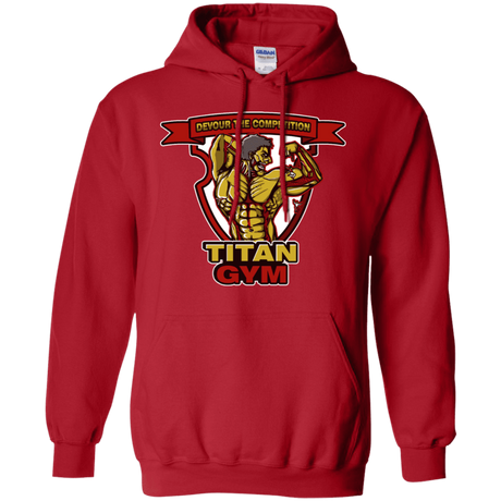 Sweatshirts Red / S Titan Gym Pullover Hoodie