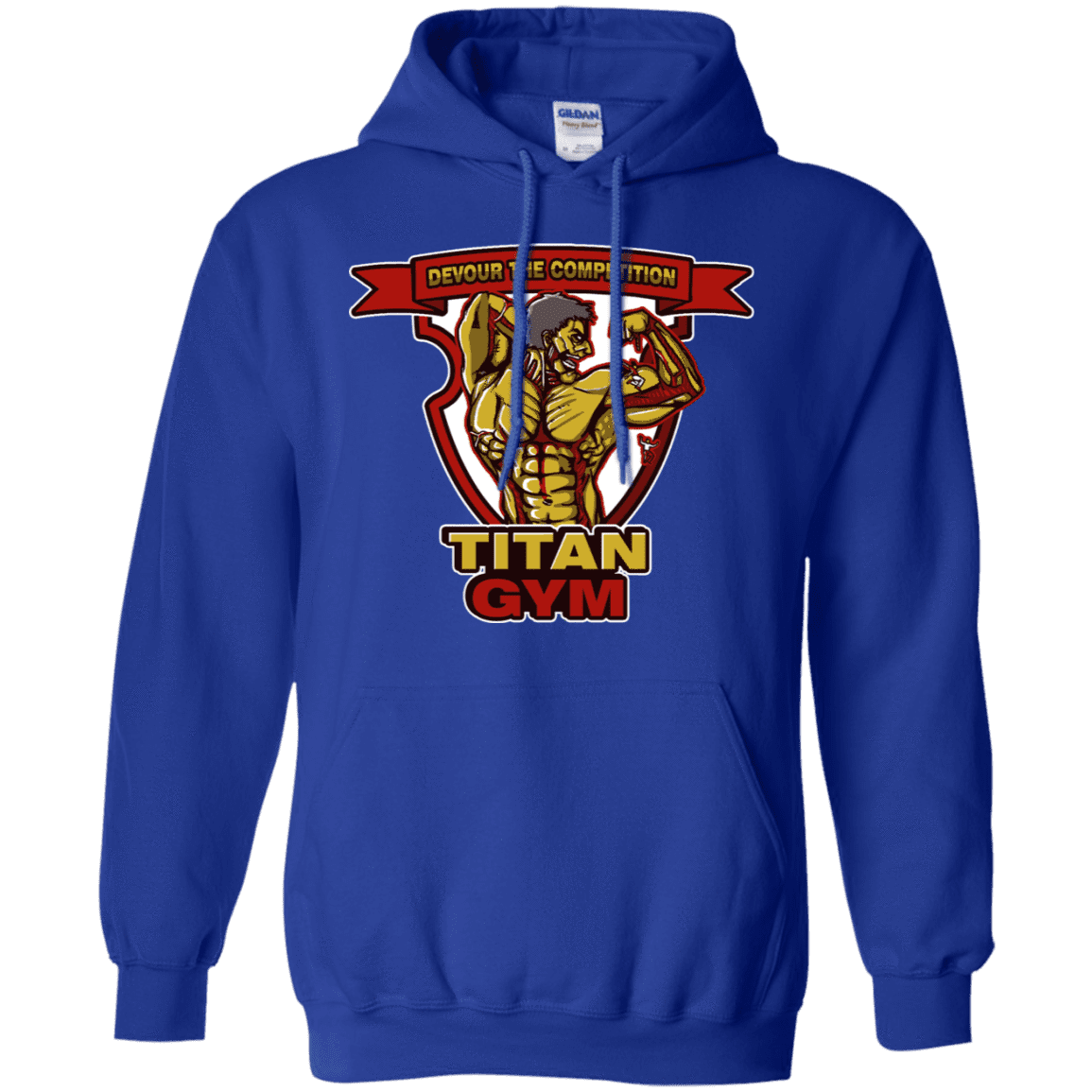 Sweatshirts Royal / S Titan Gym Pullover Hoodie