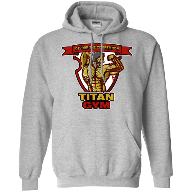 Sweatshirts Sport Grey / S Titan Gym Pullover Hoodie