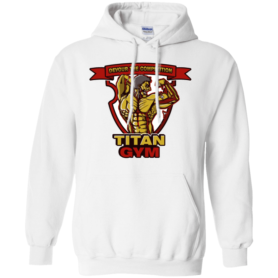 Sweatshirts White / S Titan Gym Pullover Hoodie