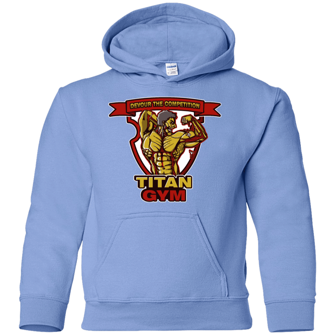 Sweatshirts Carolina Blue / YS Titan Gym Youth Hoodie