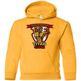 Sweatshirts Gold / YS Titan Gym Youth Hoodie