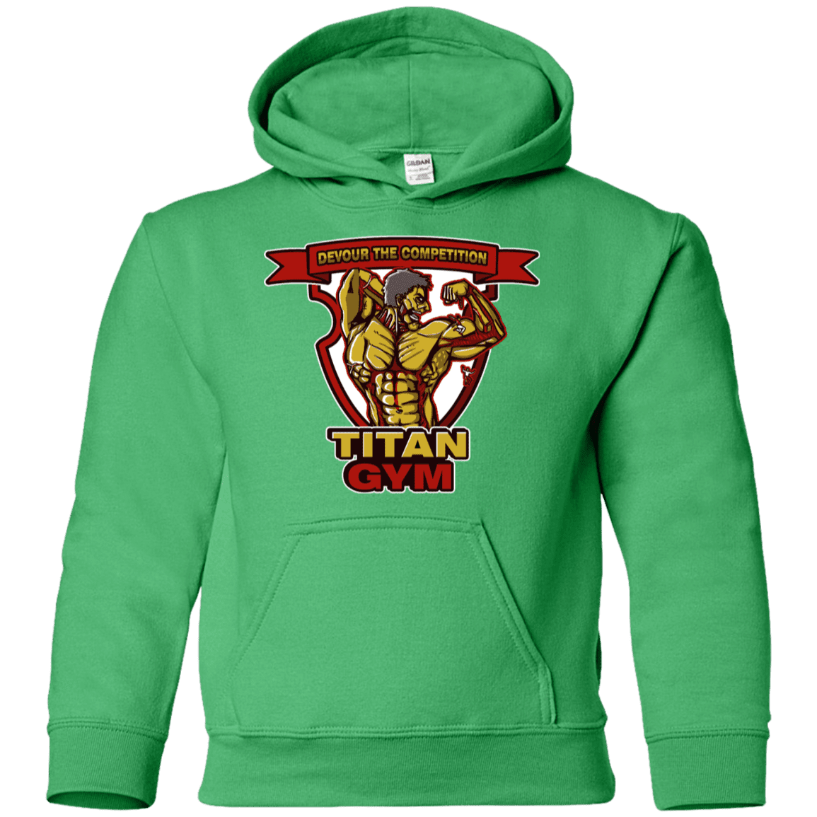 Sweatshirts Irish Green / YS Titan Gym Youth Hoodie