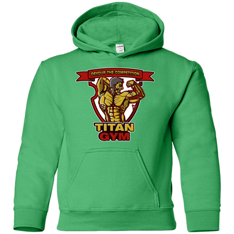 Sweatshirts Irish Green / YS Titan Gym Youth Hoodie