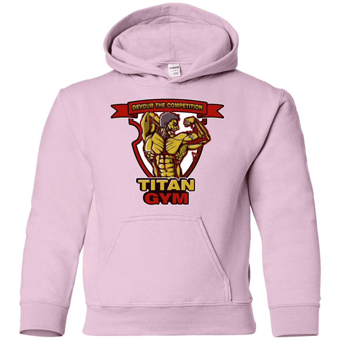 Sweatshirts Light Pink / YS Titan Gym Youth Hoodie