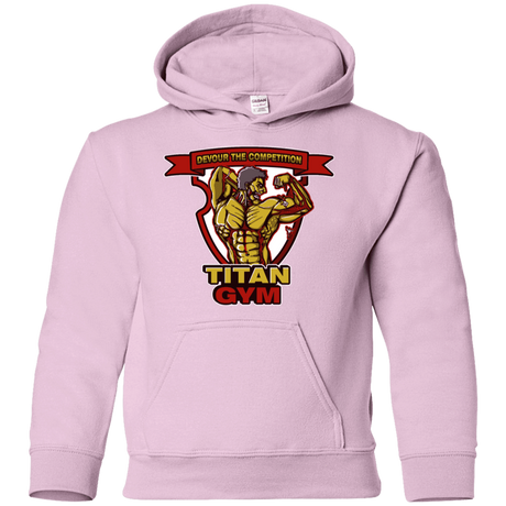 Sweatshirts Light Pink / YS Titan Gym Youth Hoodie