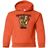 Sweatshirts Orange / YS Titan Gym Youth Hoodie