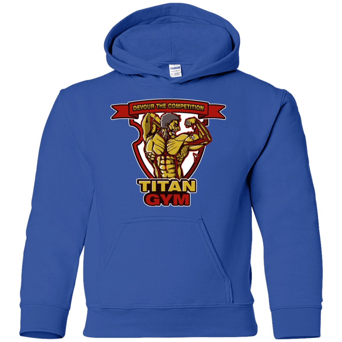 Sweatshirts Royal / YS Titan Gym Youth Hoodie