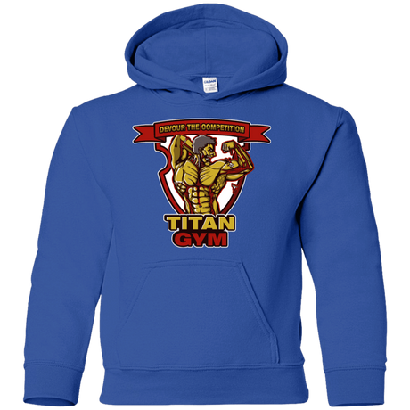 Sweatshirts Royal / YS Titan Gym Youth Hoodie